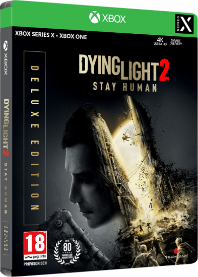Dying Light 2 Stay Human Deluxe Steelbook Edition [uncut] (deutsch) (AT PEGI) (XBOX ONE / XBOX Series X) inkl. Reload Package / Reach for the Sky DLC