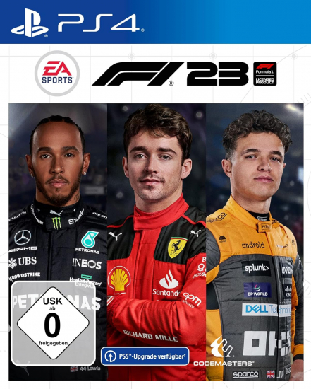 F1 23 (deutsch spielbar) (AT PEGI) (PS4) inkl. PS5 Upgrade