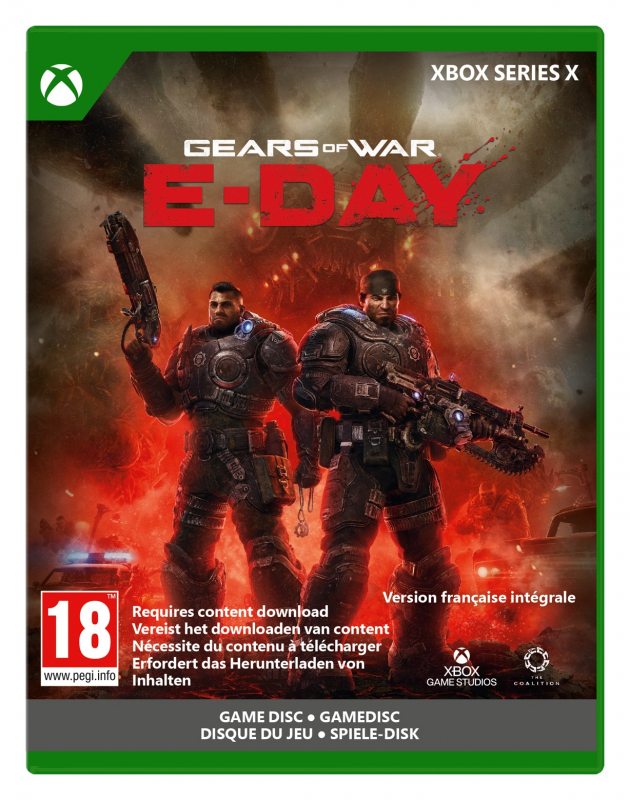 Gears of War E-Day [uncut] (deutsch spielbar) (AT PEGI) (XBOX Series X) inkl. Early Access BETA / Charakter- & Waffen-Skin DLC