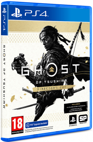 Ghost of Tsushima Director's Cut (deutsch spielbar) (AT PEGI) (PS4) inkl. PS5 Upgrade