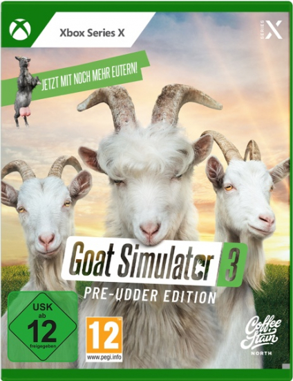Goat Simulator 3 Pre-Udder Edition (deutsch) (AT PEGI) (XBOX Series X) [gebraucht, wie neu]