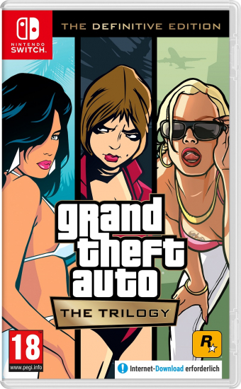 Grand Theft Auto The Trilogy The Definitive Edition [uncut] (deutsch) (AT PEGI) (Nintendo Switch)