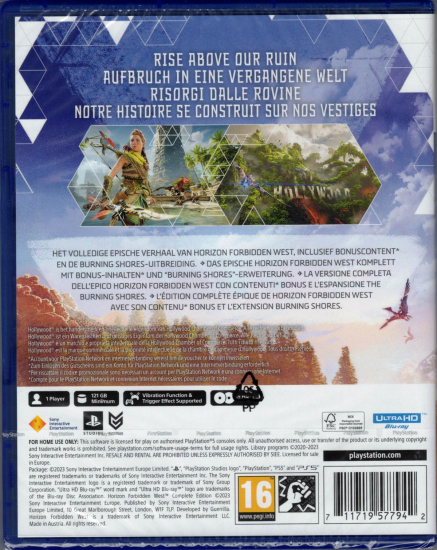 Horizon Forbidden West Complete Edition (deutsch spielbar) (AT PEGI) (PS5)