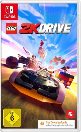 LEGO 2K Drive (deutsch spielbar) (DE USK) (Nintendo Switch) [Code in a Box] inkl. Aquadirt-Racer-Paket