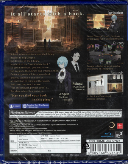 Library Of Ruina (englisch spielbar) (Asia Import) (PS4)