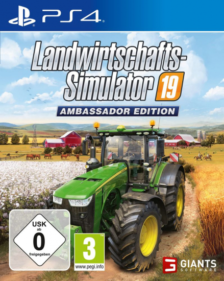 Landwirtschafts-Simulator 19 Ambassador Edition (deutsch spielbar) (AT PEGI) (PS4)
