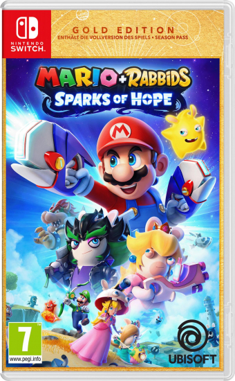 Mario + Rabbids Sparks of Hope Gold Edition (deutsch) (AT PEGI) (Nintendo Switch) inkl. Megabug Waffenskins DLC
