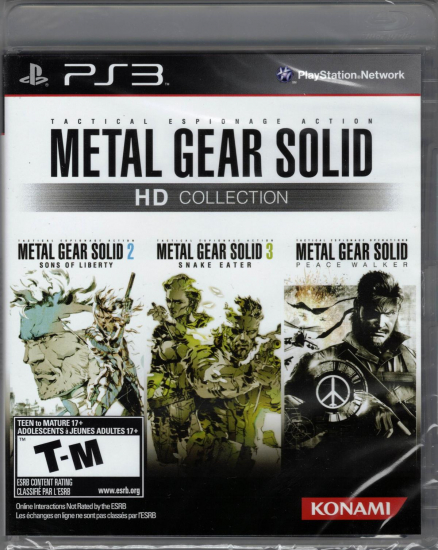 Metal Gear Solid HD Collection (englisch) (US ESRB) (PS3)
