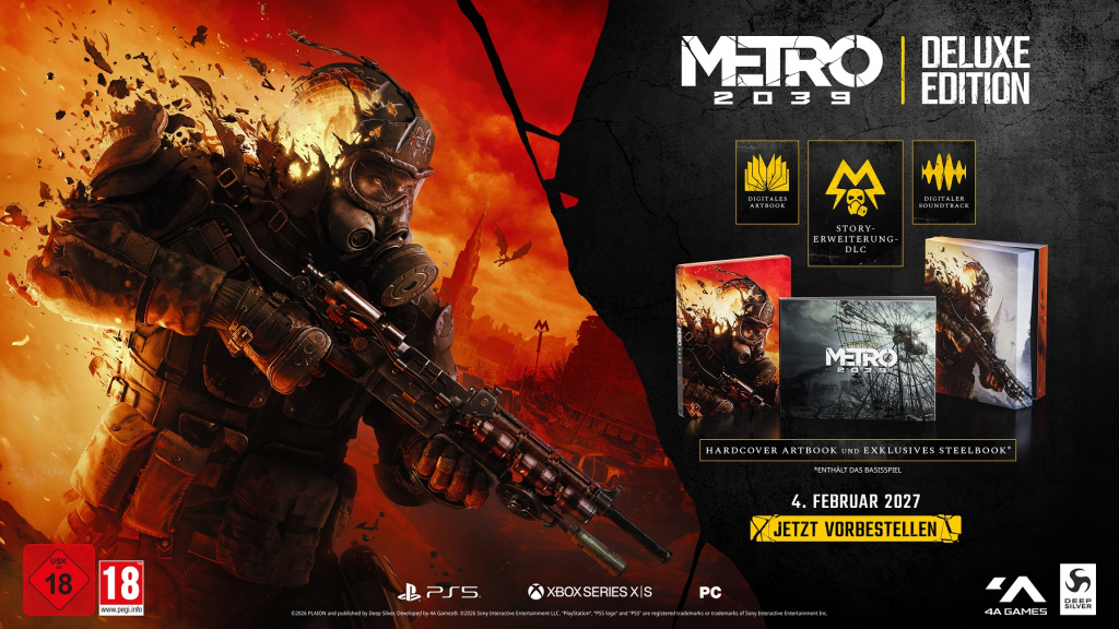 Preview: Metro 2039 Collector's Edition [uncut] (deutsch spielbar) (AT PEGI) (PS5) inkl. Spezalistenpaket DLC
