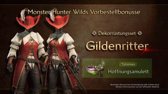 Monster Hunter Wilds Steelbook Edition (deutsch spielbar) (EU PEGI) (XBOX Series X) inkl. Gildenritter-Rüstungsset / Talisman
