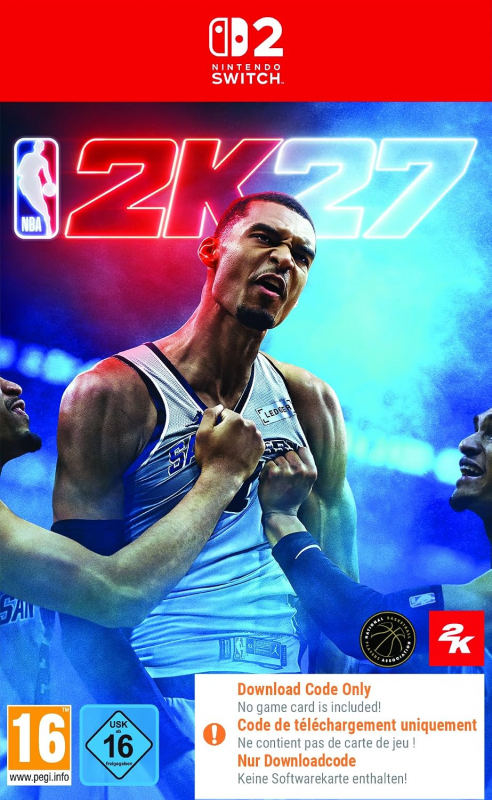 NBA 2K27 (deutsch spielbar) (DE USK) (Nintendo Switch 2) [Code in a Box]