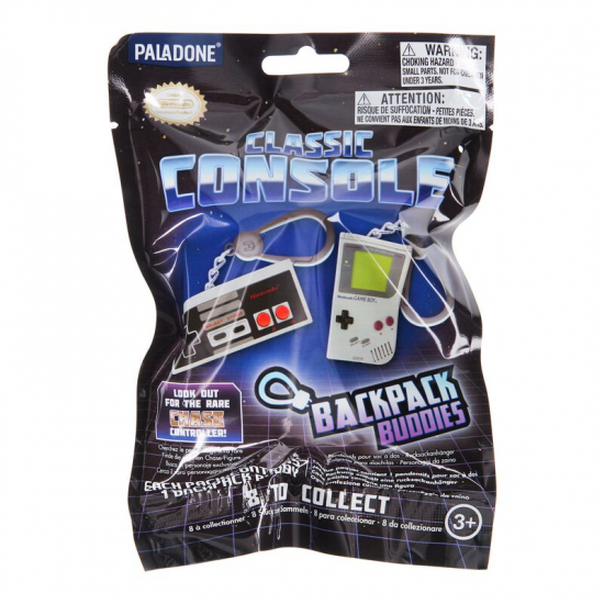 Nintendo Backpack Buddies – Console (Schlüsselanhänger)