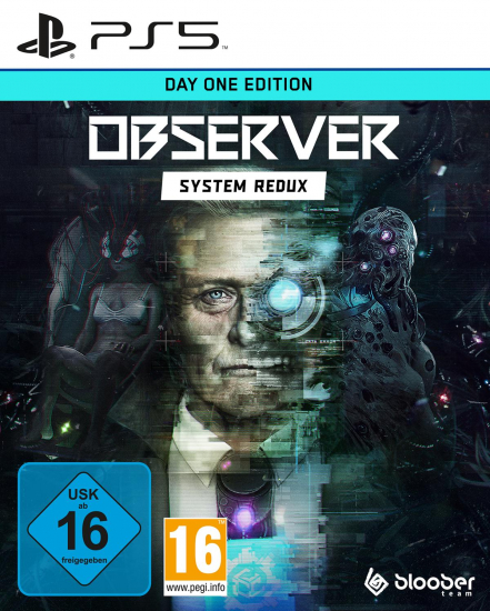 Observer System Redux Day One Edition (deutsch) (AT PEGI) (PS5) inkl. Artbook / Soundtrack CD