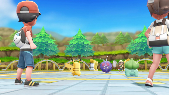 Pokemon Let's Go Evoli (deutsch spielbar) (AT PEGI) (Nintendo Switch)