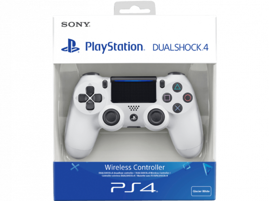 PlayStation 4 - DualShock 4 Wireless Controller V2.0, weiß (glacier white)