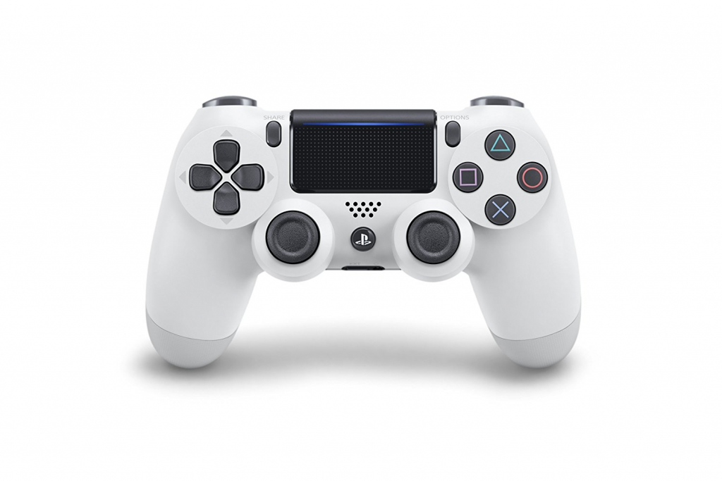 Preview: PlayStation 4 - DualShock 4 Wireless Controller V2.0, weiß (glacier white)