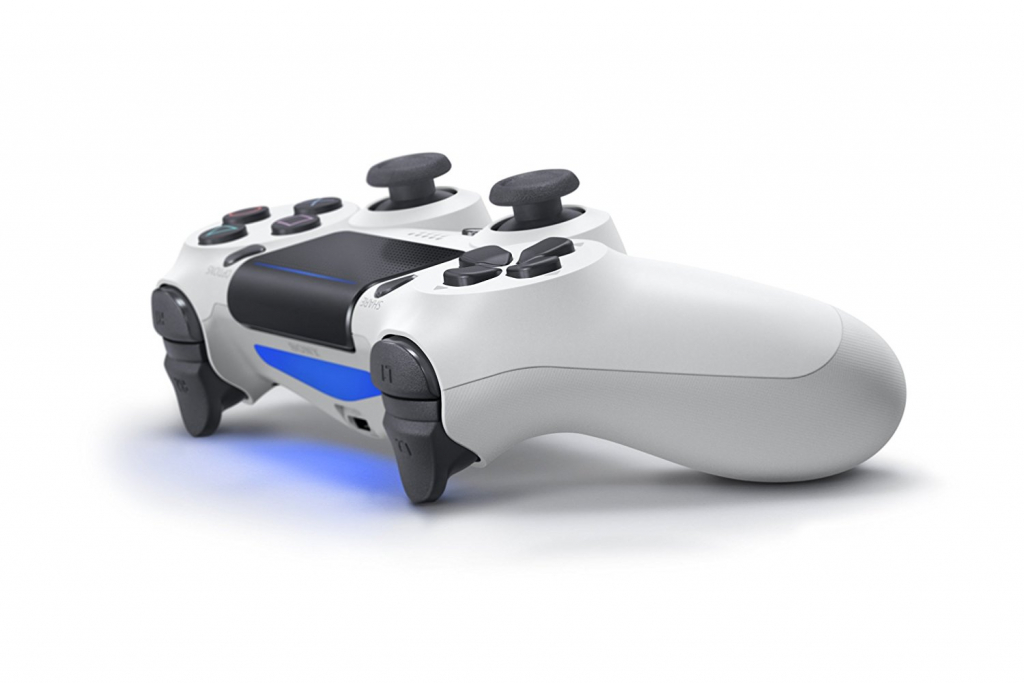 Preview: PlayStation 4 - DualShock 4 Wireless Controller V2.0, weiß (glacier white)