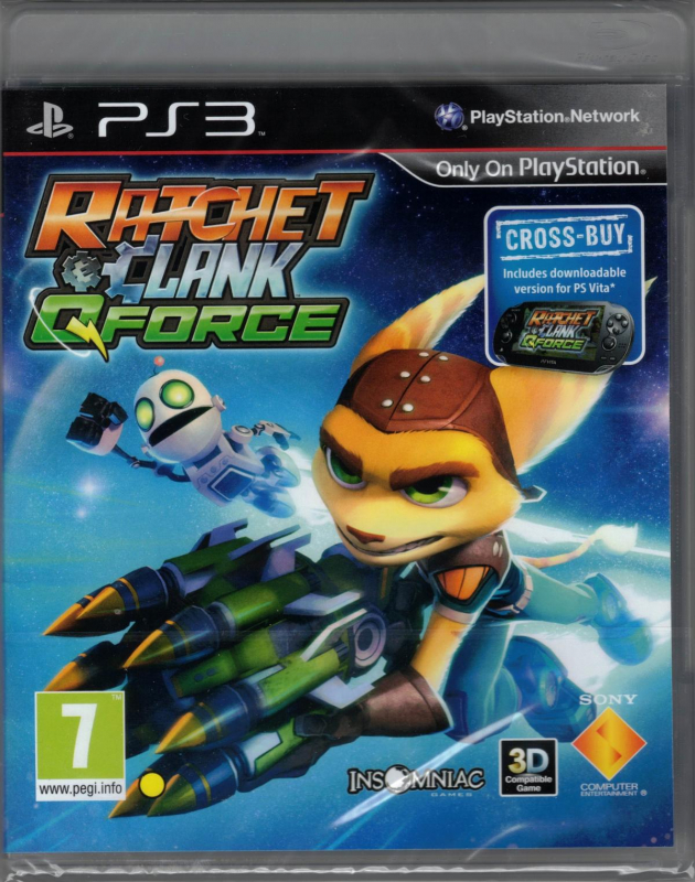 Ratchet & Clank QForce (deutsch spielbar) (EU PEGI) (PS3)