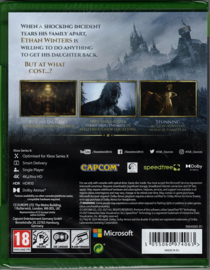 Preview: Resident Evil 8 Village [uncut] (deutsch spielbar) (EU PEGI) (XBOX ONE / XBOX Series X)