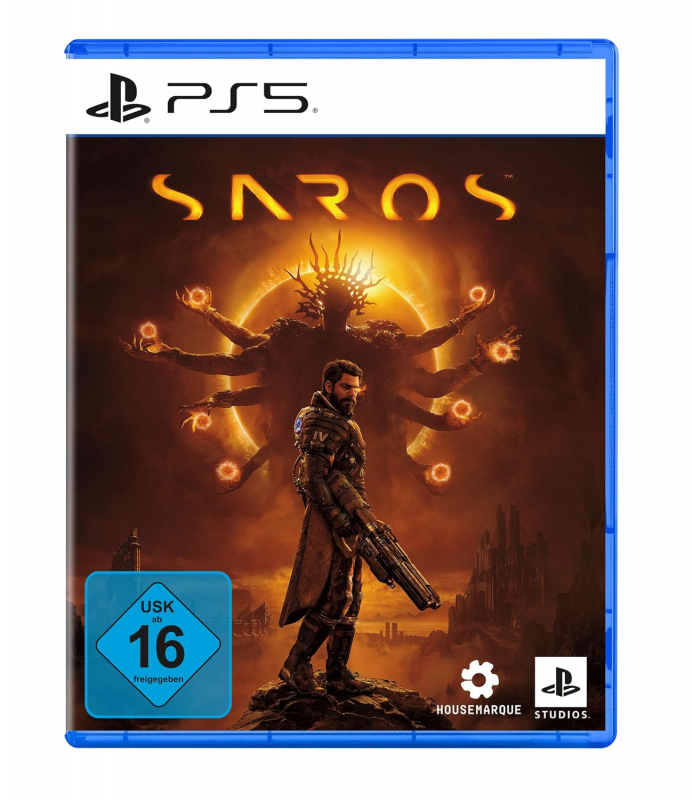 Saros [uncut] (deutsch spielbar) (DE USK) (PS5) inkl. Panzerung Hand des Ufers DLC