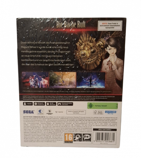 Shin Megami Tensei V Vengeance Launch Steelbook Edition (deutsch spielbar) (AT PEGI) (PS5) inkl. Zwei Heilige Schätze DLC