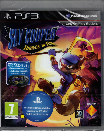 Sly Cooper Thieves in Time (deutsch spielbar) (EU PEGI) (PS3)