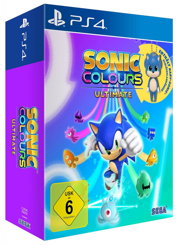 Sonic Colours Ultimate Launch Edition (deutsch spielbar) (DE USK) (PS4)