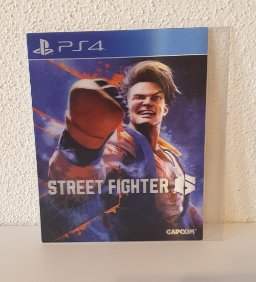 Street Fighter 6 Lenticular 3D Cover PS4 Playstation 4 ohne Spiel [neu]