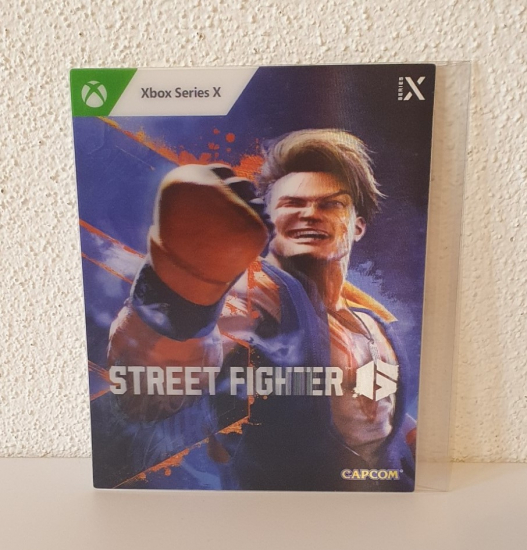 Street Fighter 6 Lenticular 3D Cover XSX Xbox Series X ohne Spiel [neu]