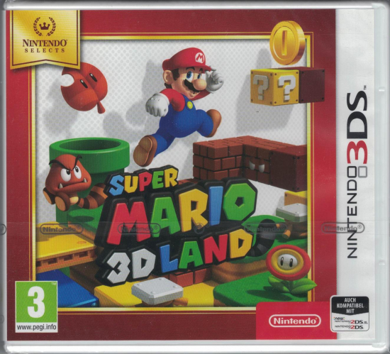 Super Mario 3D Land [Nintendo Selects] (deutsch) (AT PEGI) (3DS)