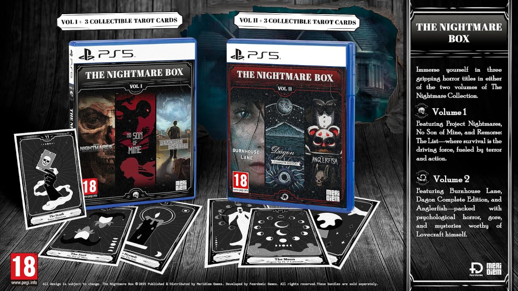 Preview: THE NIGHTMARE BOX - VOL. 2 (deutsch spielbar) (EU PEGI) (PS5)
