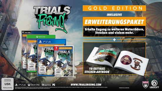 Trials Rising Gold Edition (deutsch) (AT PEGI) (XBOX ONE)