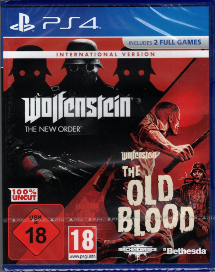 Wolfenstein The New Order + The Old Blood - Die komplette Operation [uncut] (englisch) (AT PEGI) (PS4)