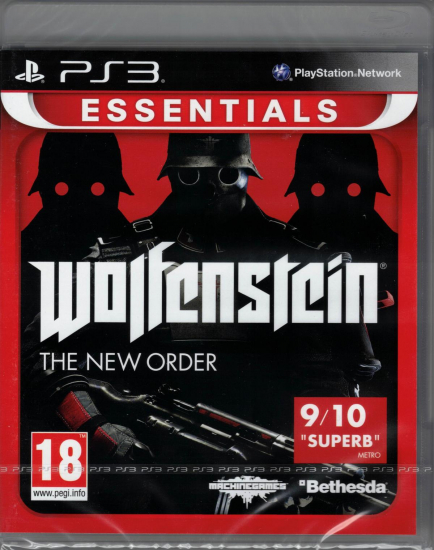 Wolfenstein The New Order [Essentials] [uncut] (englisch) (EU PEGI) (PS3)