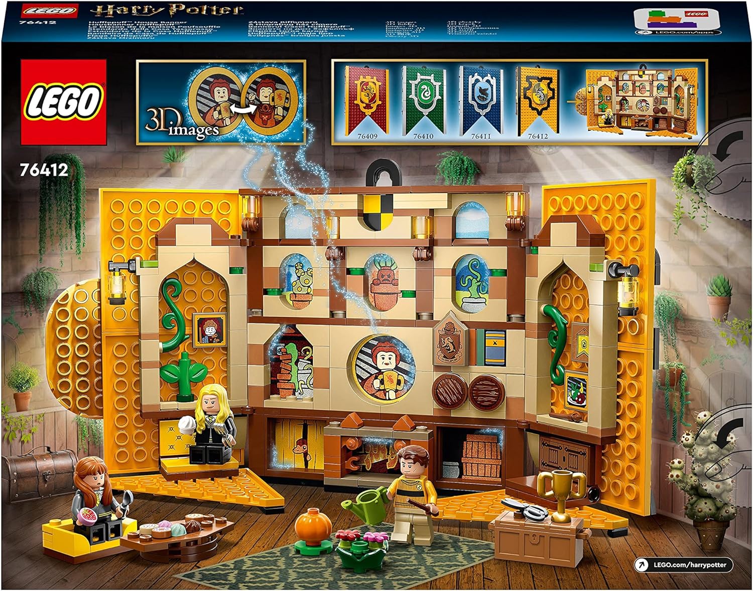 76412 Potter Hausbanner Hufflepuff™ Harry LEGO® [neu]