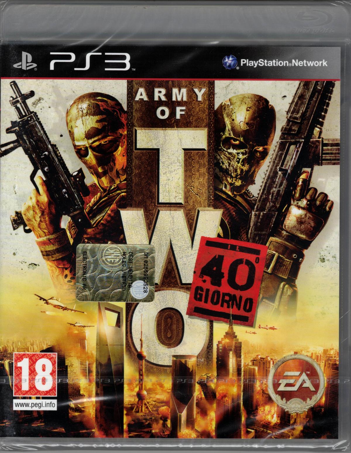Army Of Two The 40th Day Uncut Deutsch It Pegi Ps3