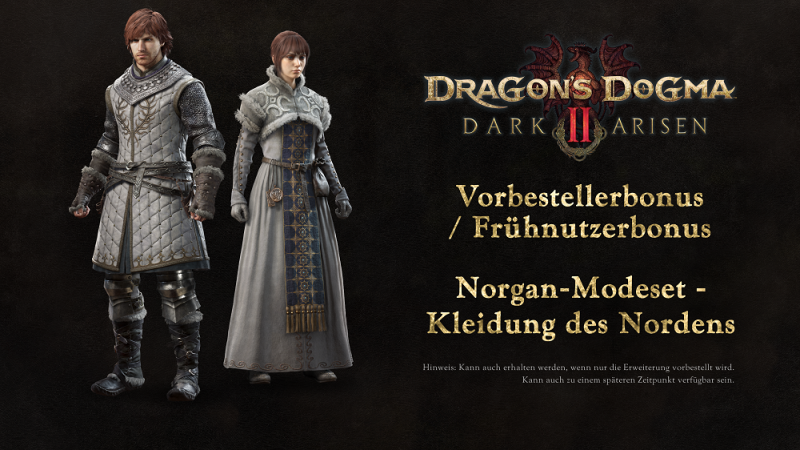 Dragon's Dogma 2 Dark Arisen [uncut] (deutsch spielbar) (AT PEGI) (PC) [Download] inkl. Norgan-Modeset DLC