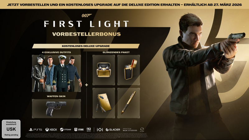 007 First Light [uncut] (deutsch spielbar) (AT PEGI) (PS5) inkl. Deluxe Edition Upgrade