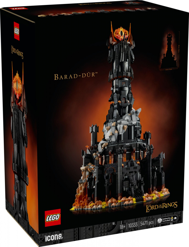 LEGO® Icons 10333 Der Herr der Ringe: Barad-dûr™ [neu]