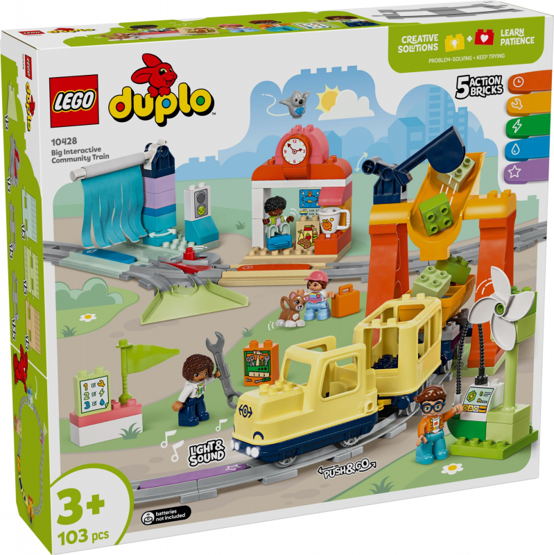 LEGO® Duplo 10428 Große interaktive Eisenbahn [neu]