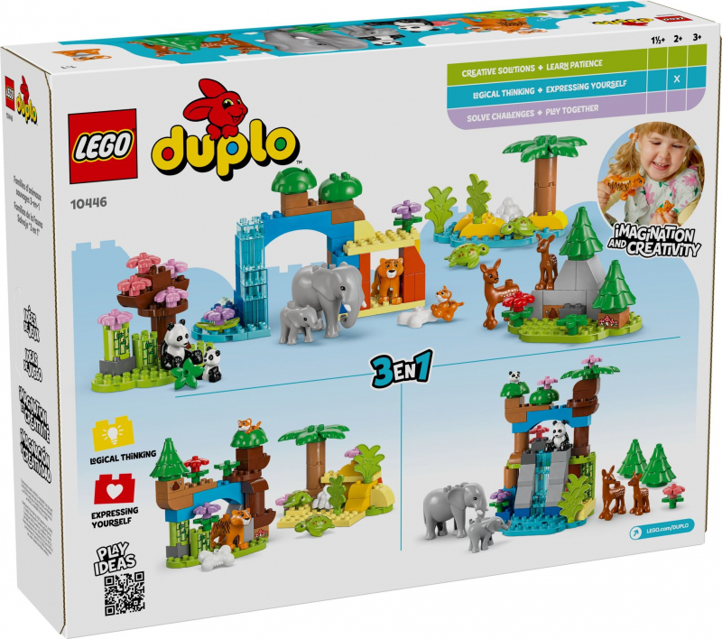LEGO® Duplo 10446 Wildtier-Familien 3-in-1-Set [neu]