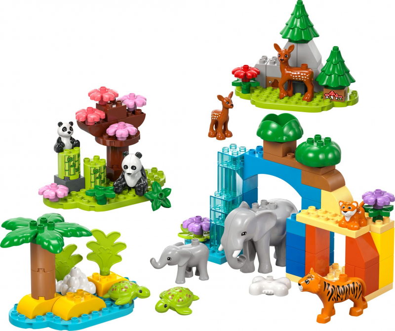 LEGO® Duplo 10446 Wildtier-Familien 3-in-1-Set [neu]