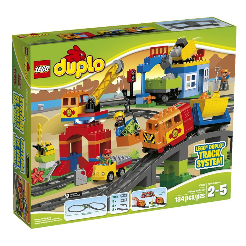 Lego Duplo 10508 - Eisenbahn Super Set [neu - Verpackung hat Lagerspuren]