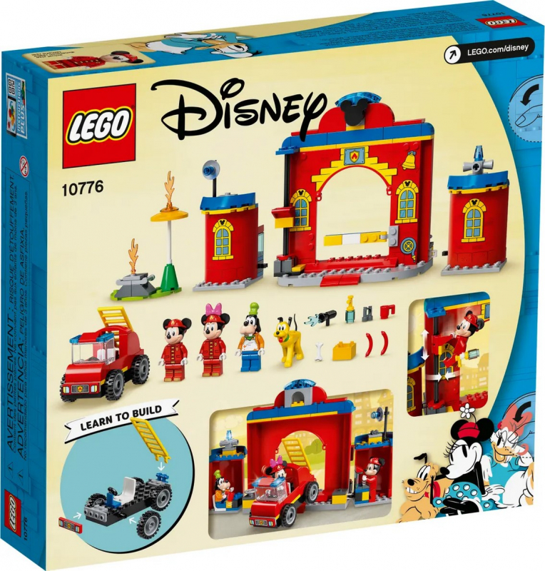LEGO® Disney 10776 Mickys Feuerwehrstation und Feuerwehrauto [neu]