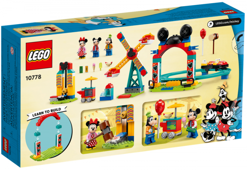 LEGO® Disney 10778 Micky, Minnie und Goofy auf dem Jahrmarkt [neu]