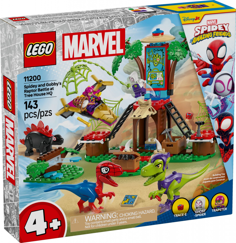 LEGO® Super Heroes 11200 Showdown am Baumhaus: Spidey-Rex vs. Gobby-Raptor [neu]