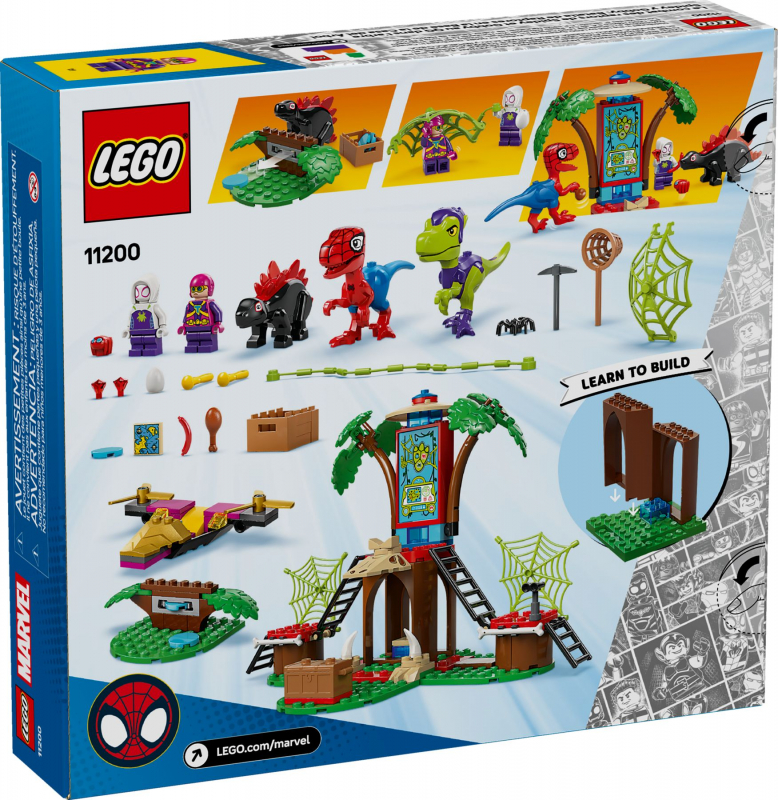 LEGO® Super Heroes 11200 Showdown am Baumhaus: Spidey-Rex vs. Gobby-Raptor [neu]