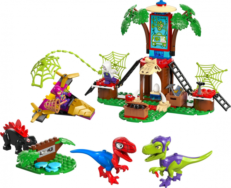 LEGO® Super Heroes 11200 Showdown am Baumhaus: Spidey-Rex vs. Gobby-Raptor [neu]
