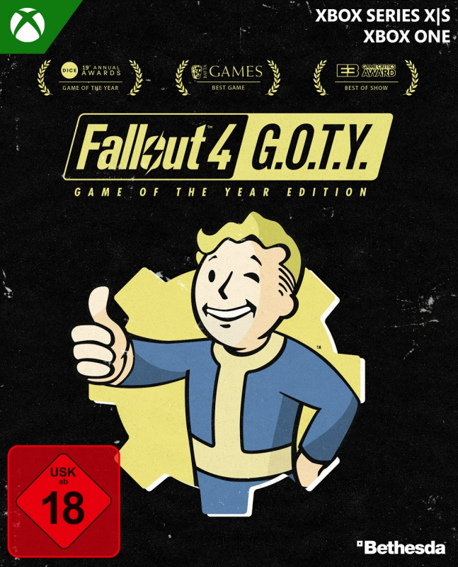 Fallout 4 Game of the Year Edition [uncut] (deutsch spielbar) (DE USK) (XBOX ONE / XBOX Series X)