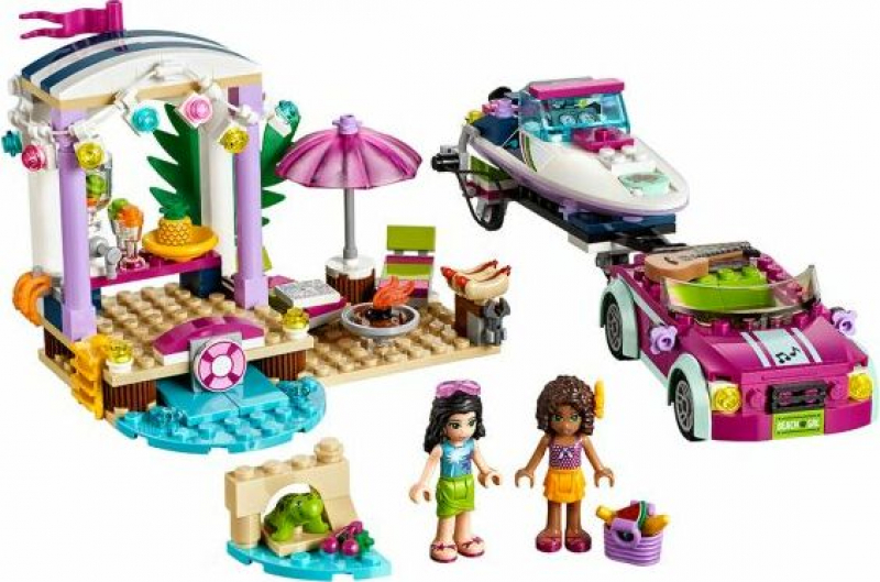 LEGO Friends 41316 Andreas Rennboot-Transporter [neu]